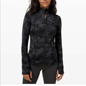 Lululemon camo grey define jacket size 8